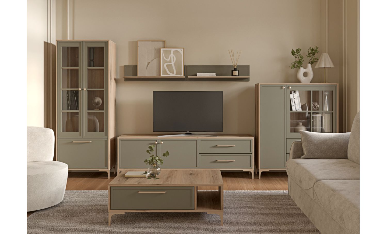 Modularni TV regal ALBA