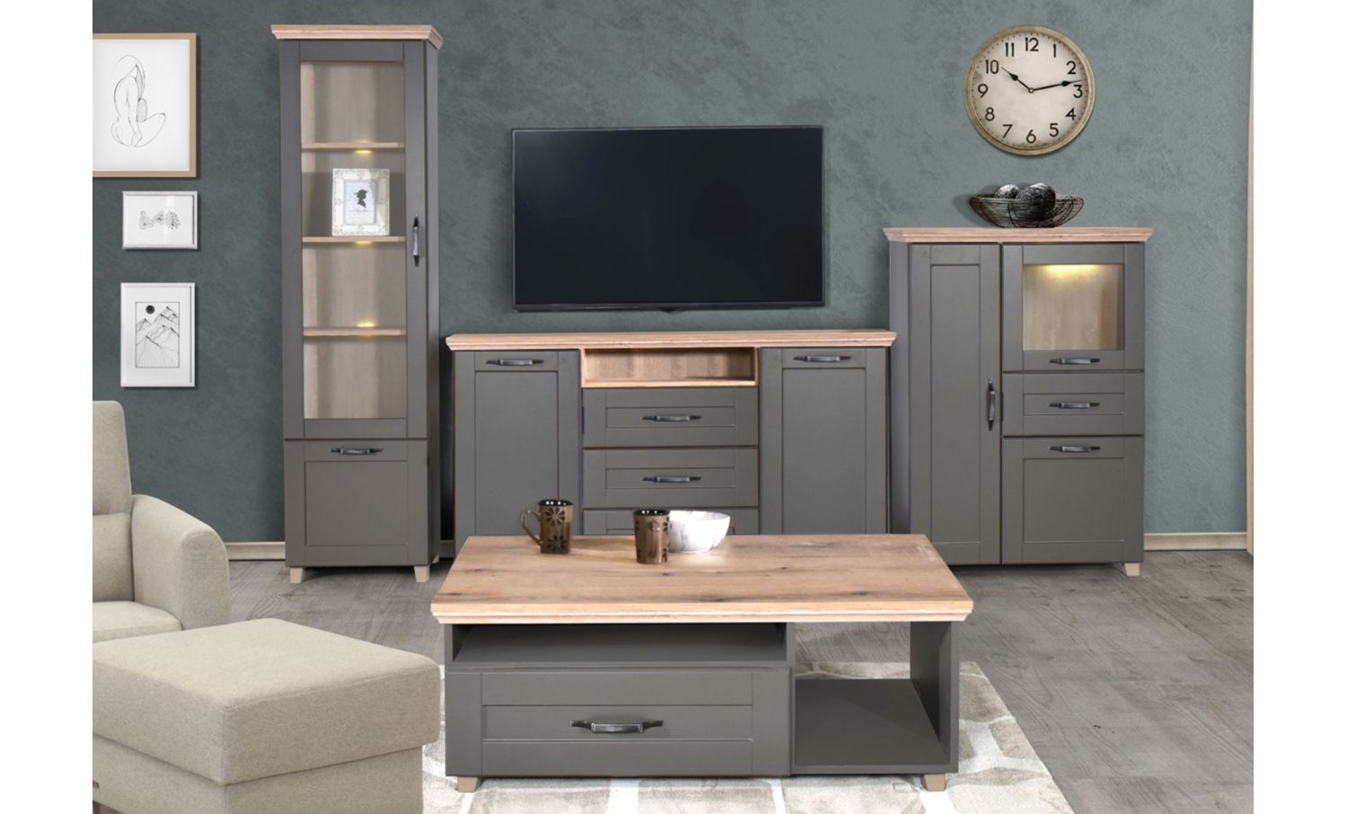Modularni TV regal CONTEMPO